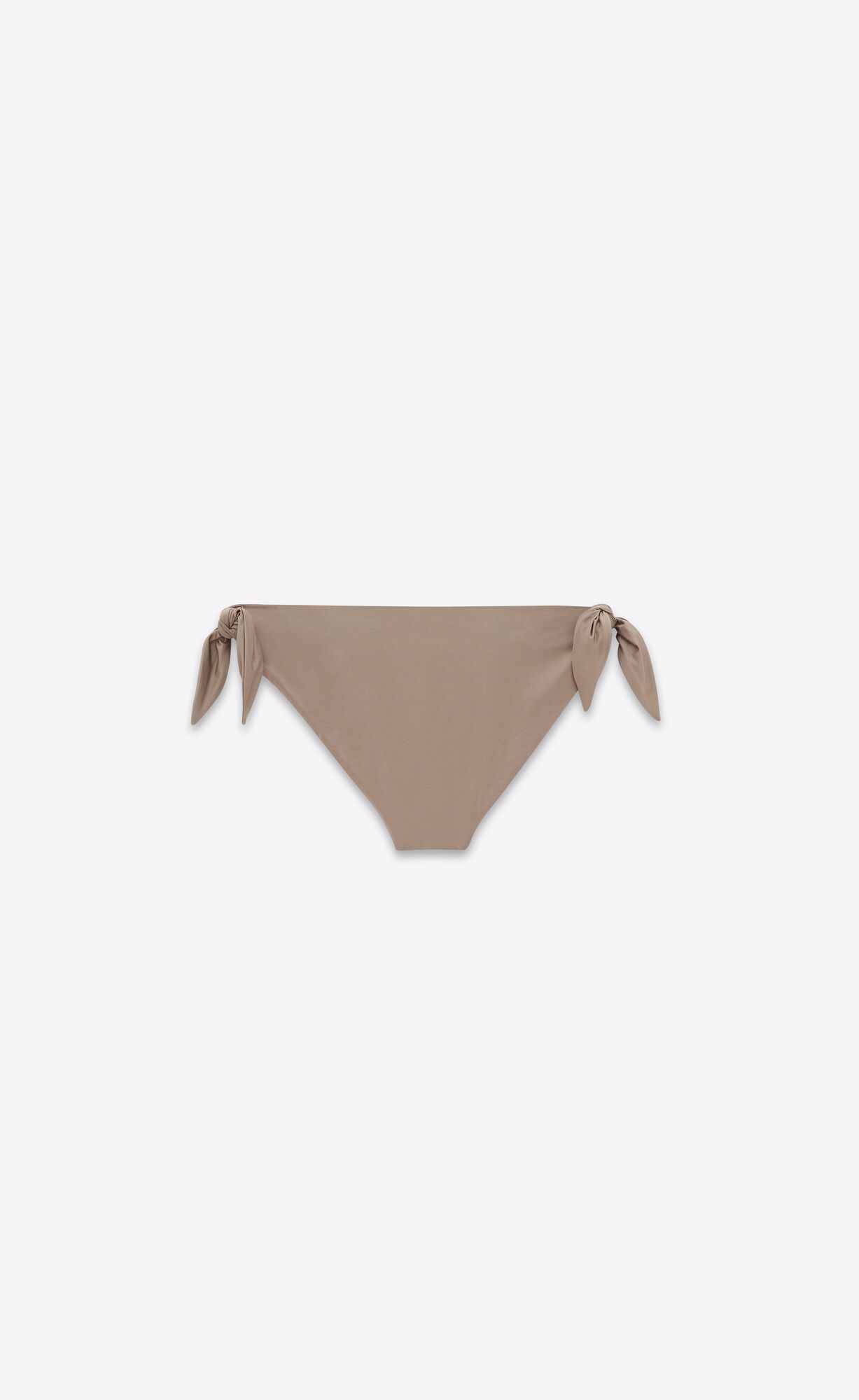 YSL Tie Bikini Bottoms Greige | GAQHM2751