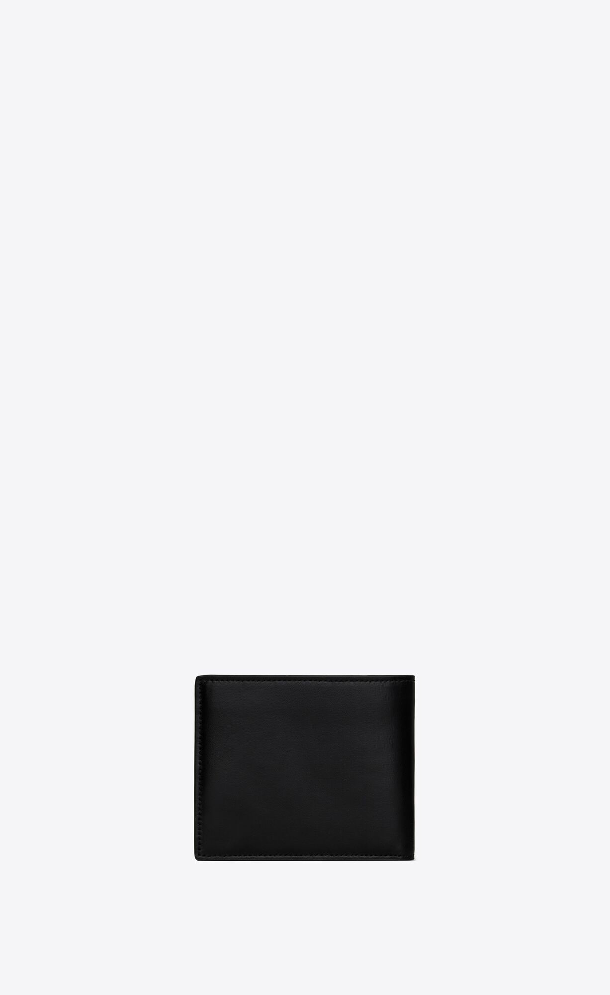 YSL Tiny Cassandre East/West Wallet In Matte Leather Black | HLXFS4765