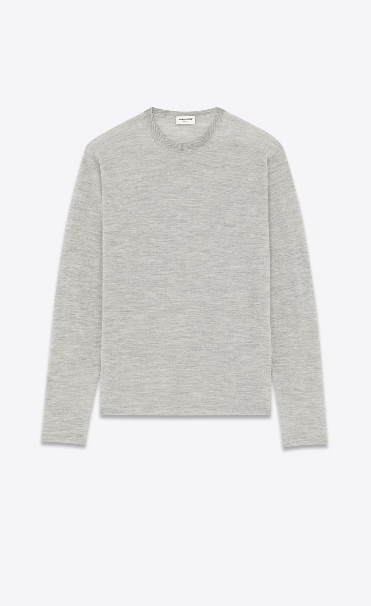 YSL Top In Wool Gris Chine | LKYSO7805