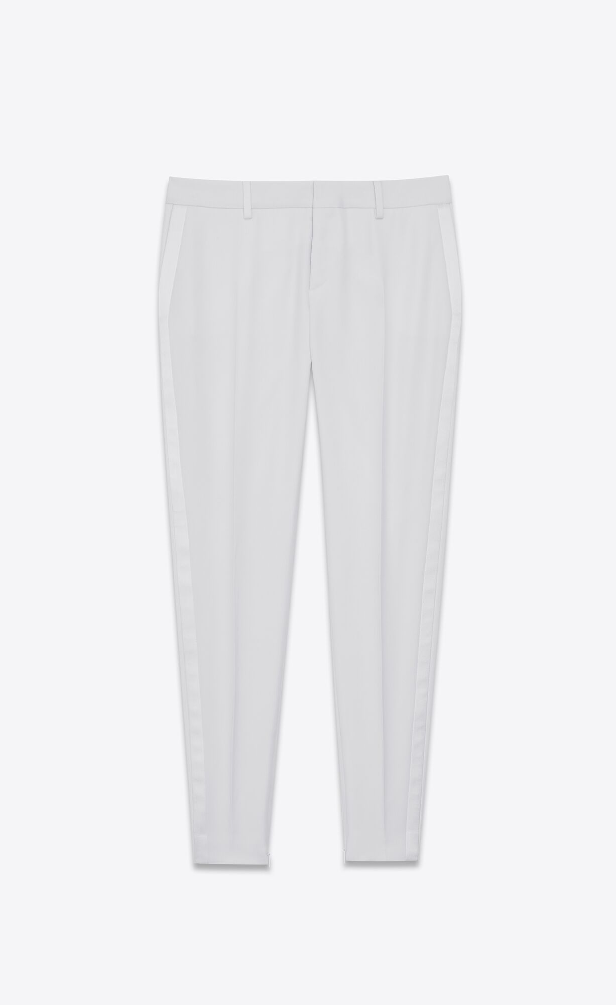 YSL Tuxedo Pants In Grain De Poudre Shell | WZSPI2416