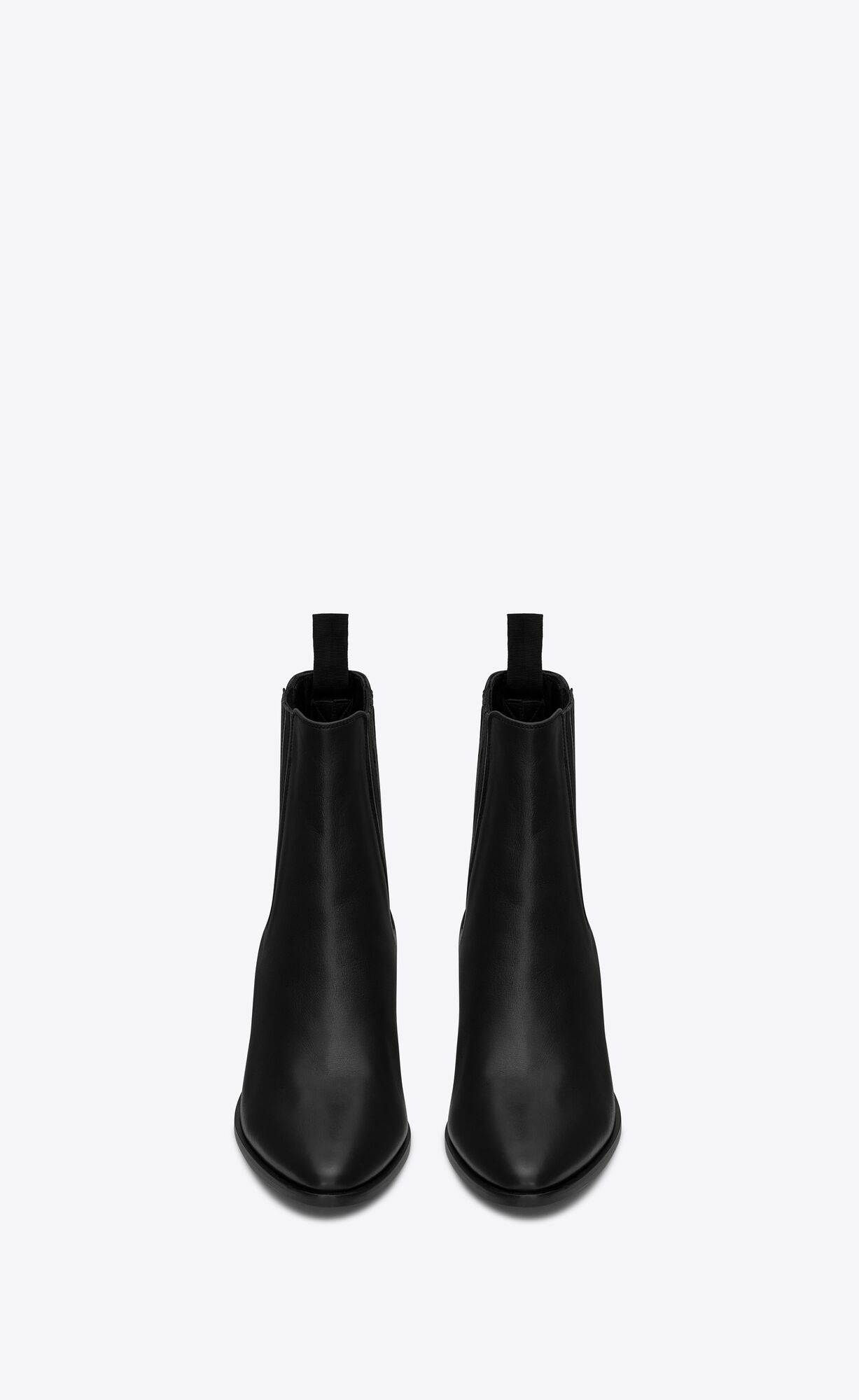 YSL West Chelsea Boots In Smooth Leather Black | PGVHK3528