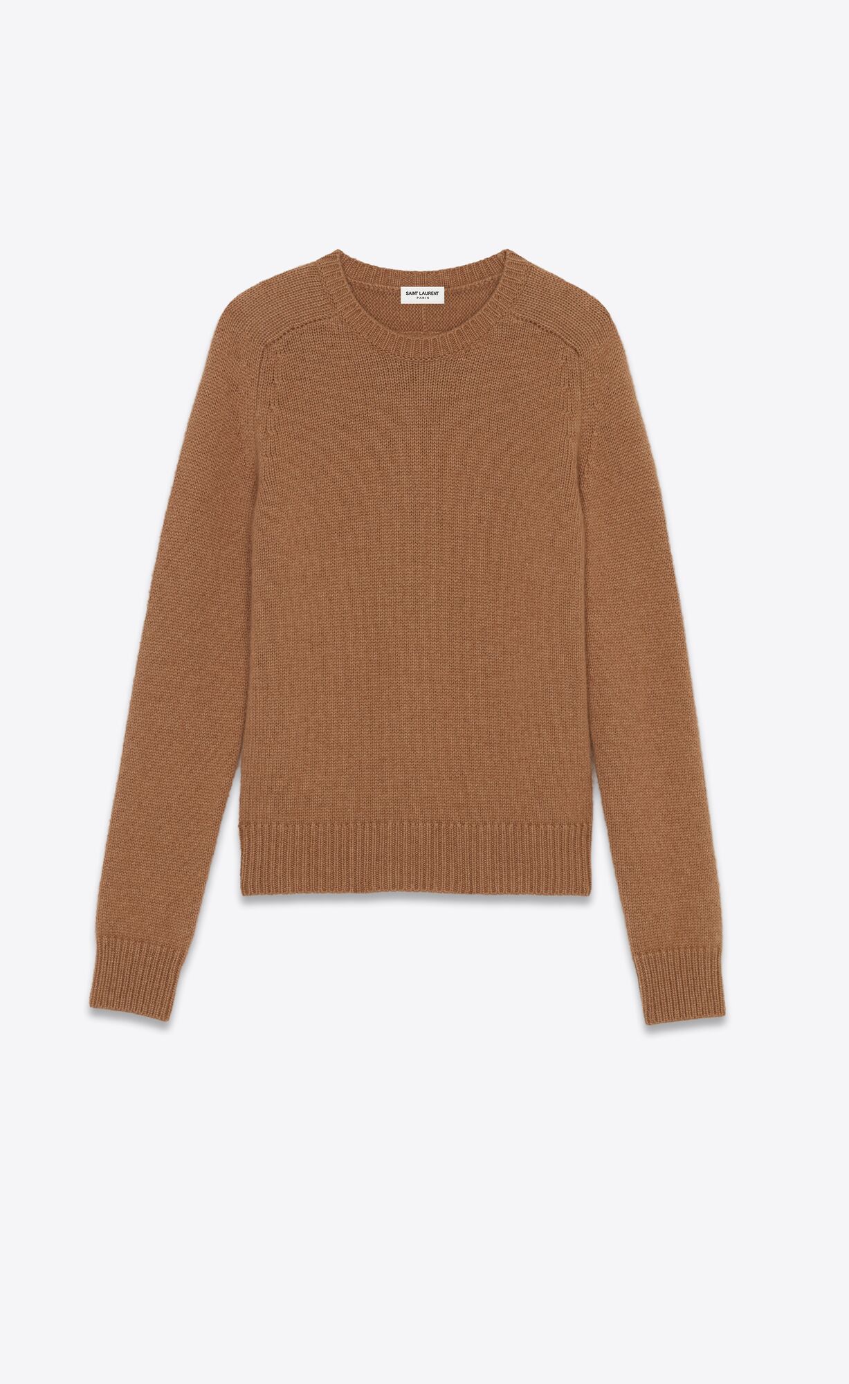 YSL Wool Sweater Camel | NODBA8471