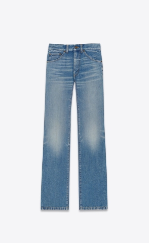 YSL Clyde Jeans In Long Beach Blue Denim Long Beach Blue | YUJKH1653