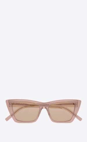 YSL Sl 276 Mica Antique Pink And Light Brown | QBWJZ2697