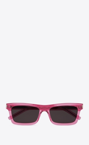 YSL Sl 461 Betty Transparent Cyclamen Pink And Black | EOHYS4652