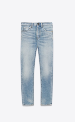 YSL Slim-fit Jeans In Pasadena Blue Denim Pasadena Blue | KRBQP3148